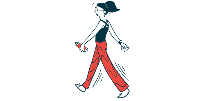 New York City Marathon/hemophilianewstoday.com/woman walking illustration