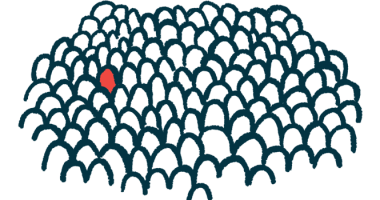 Rare Disease Cures Accelerator-Data and Analytics Platform | Hemophilia News Today | Illustration of single person outline highlighted among many
