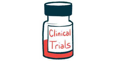 Hemlibra | Hemophilia News Today | illustration of medicine bottle labelled 'clinical trials'