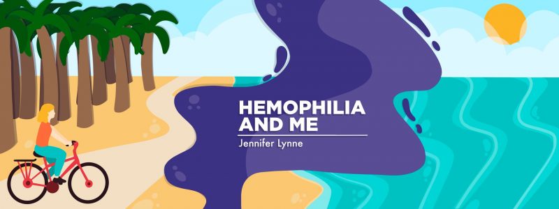 Main graphic for Hemophilia and Me, a column by Jennifer Lynne.