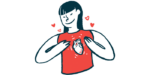 CSL Behring | Hemophilia News Today | illustration highlighting person's heart