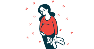 hemophilia carriers | Hemophilia News Today | illustration of pregnant woman