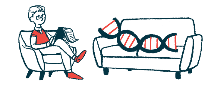 Illustration of a person sitting in a chair and taking notes while offering 