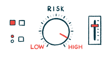 hemophilia risk factors | Hemophilia News Today | risk illustration with gauge