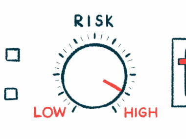 hemophilia risk factors | Hemophilia News Today | risk illustration with gauge