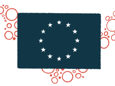 An illustration of the European Union flag