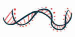 hemophilia a inhibitors | Hemophilia News Today | DNA ribbon illustration