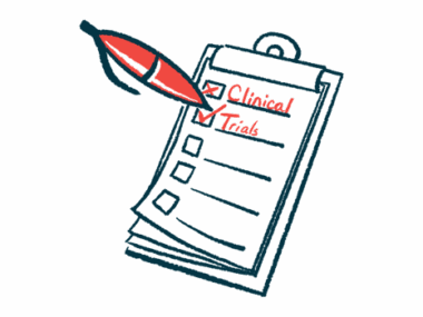 A checklist on a clipboard includes the words Clinical and Trials with check marks beside them.