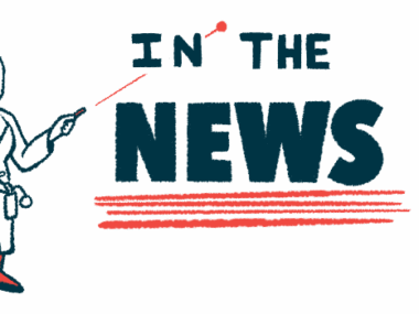 A researcher uses a laser pointer to highlight the words 