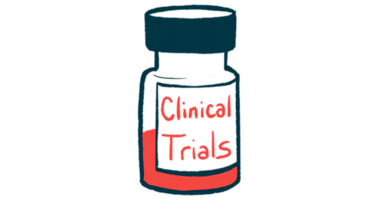 A bottle is marked with a label that reads 'CLINICAL TRIALS.'