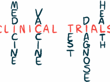 A crossword puzzle-style illustration features 