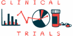 A bar graph, a pie graph, and a prescription medicine bottle are shown sandwiched between the words 