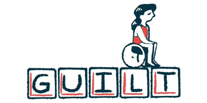 A woman sits on a stool on top of a block of letters that spell 