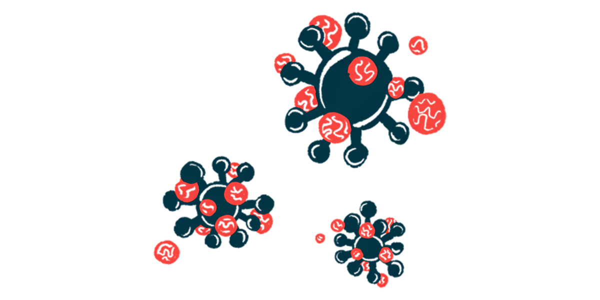 An illustration shows a cluster of cells.